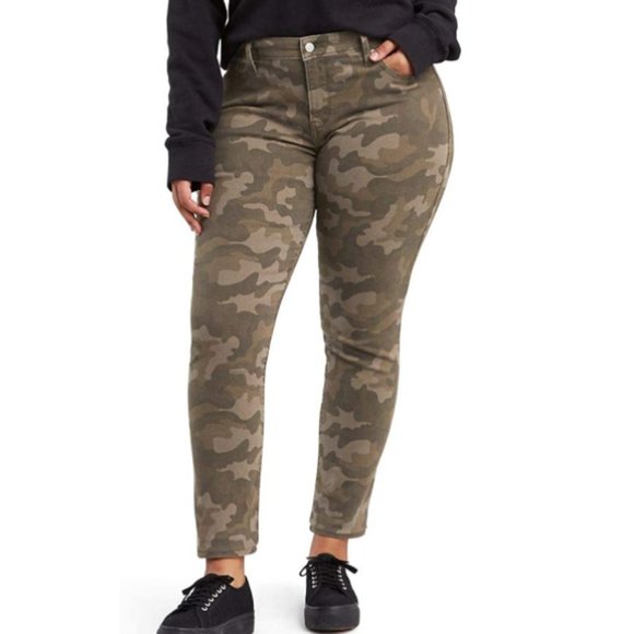 Levi's 311 Shaping Skinny Camo Mid Rise Tummy Slimming Jeans - Picture 1 of 9